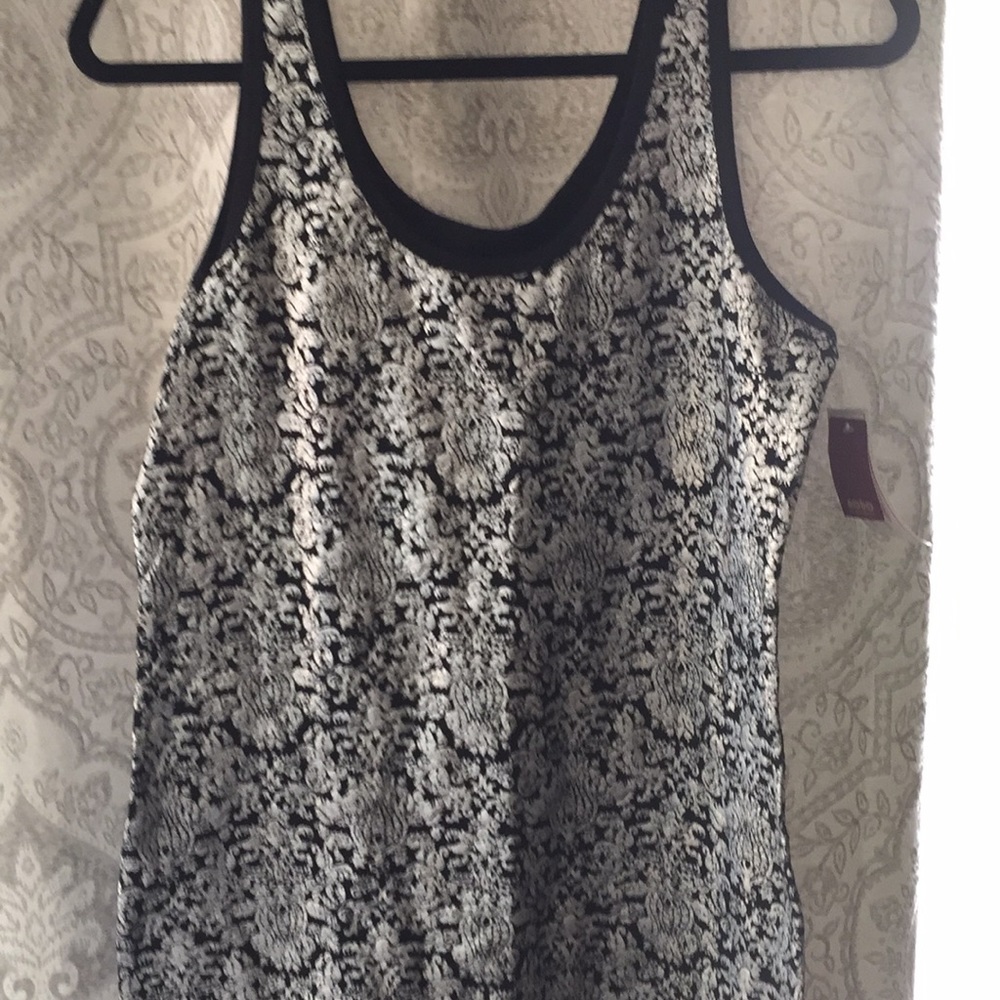 No boundaries embellished fabric.